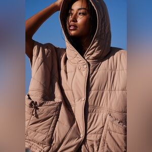 FP Movement Happy Trails Poncho NWT